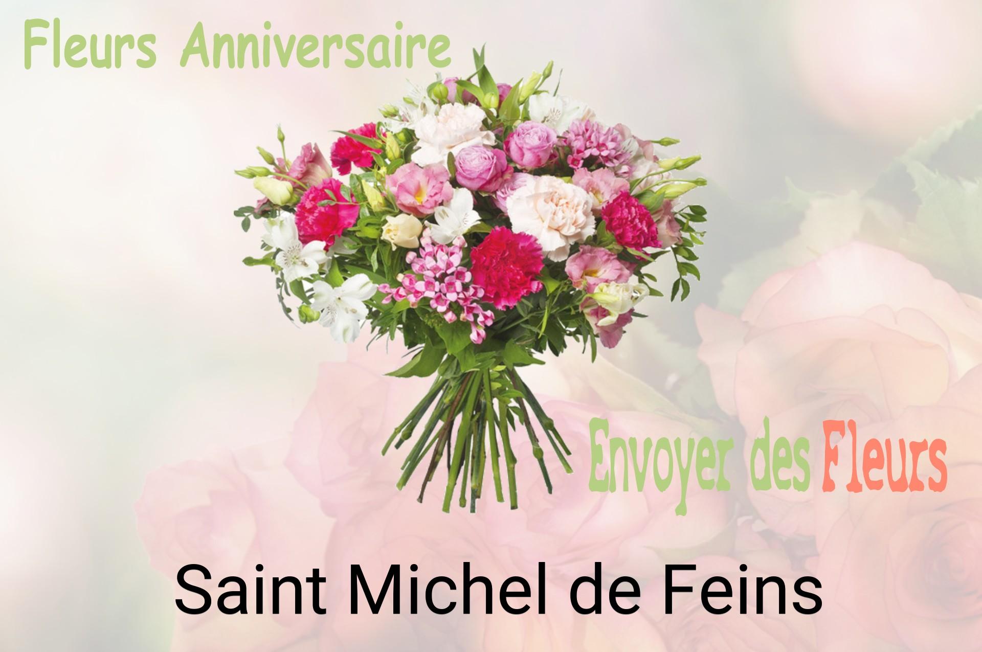 Bouquet de fleurs d’anniversaire livré à Saint-Michel-de-Feins